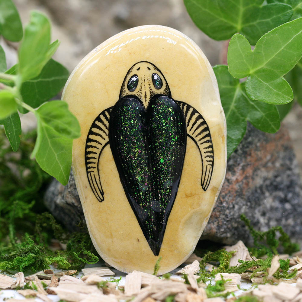 rainbowmarleo's tweet photo. Three-eyed alien, climb Mt Erebus! But creepier, creepier (Haiku)

#threeeyed #mutantturtle #alienspecimen #handpaintedrocks #haiku

https://t.co/87ahhgoIL0 https://t.co/UbZ7QtjuNL