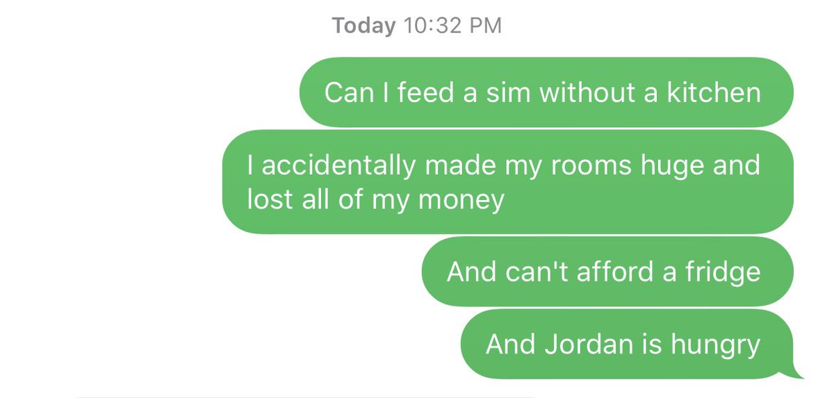 Well my sims life is pretty close to mine