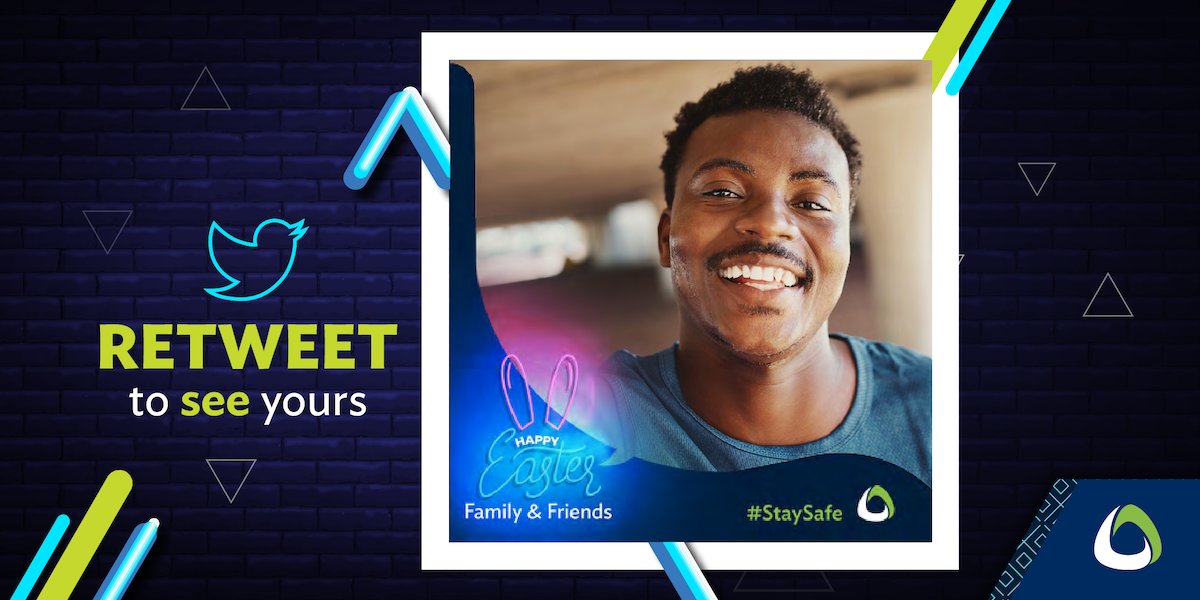 African Bank (@africanbank) on Twitter photo RETWEET this if you are missing your family and friends during lockdown. We will personalise your profile pic with a special Easter message. ππ
#WeAreYou #21DaysLockDownSA #HappyEaster2020 RETWEET this if you are missing your family and friends during lockdown. We will personalise your profile pic with a special Easter message. ππ
#WeAreYou #21DaysLockDownSA #HappyEaster2020