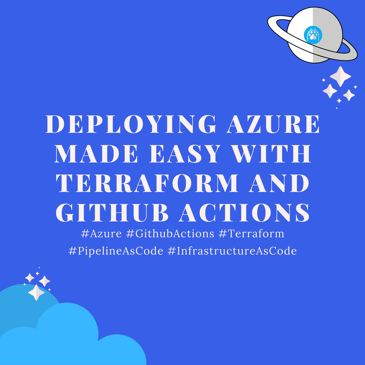 joinFAUN's tweet photo. Deploying Azure made easy with Terraform and Github actions by @PliyoSan https://t.co/3XgMSoQ5wv

#Azure #GithubActions #Terraform #PipelineAsCode #InfrastructureAsCode https://t.co/rJ0N7tN224