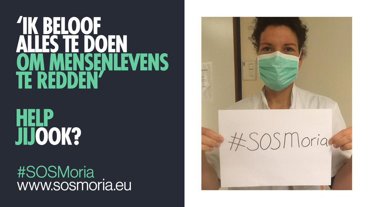 wzzzt's tweet image. Voorkom medische ramp op de Griekse eilanden en Europees continent #coronavirus Deze week 
starten 8 EU-lidstaten evacuatie. Waar blijft #Nederland? Heb moed, kijk niet weg, handel nu 
#tweedekamer! #SOSMoria