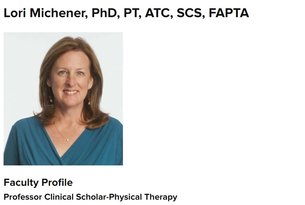 BJSM_BMJ's tweet image. 8 hours and 47 minutes until ...@LorMichener Professor Lori Michener in @JOSPT Facebook Live. #ClinicalTips #JOSPTasks