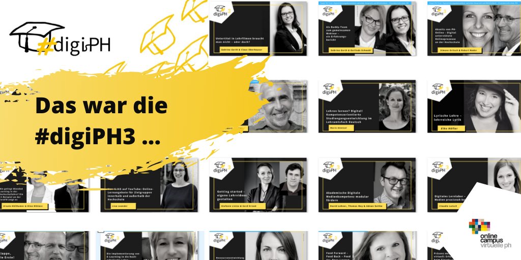 virtuelleph's tweet photo. Unsere Online-Tagung #digiPH3 war gerade zwei Tage alt, als die COVID-19 Krise über uns in Österreich hereinbrach. Unsere Bilanz fällt – trotz Corona – insgesamt positiv aus! #CoronaCampus #DigitalTurn #twittercampus
Blogpost dazu: https://t.co/BIFrPCNHSl https://t.co/x5IQfIo2Up