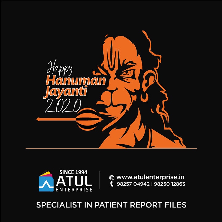 Atul_Enterprise's tweet photo. Let us pray to god hanuman on this auspicious day to always be safe and healthy.

#hanumanjayanti #hanumanji #hanumanjayanti2020 #lordhanuman #stayhome #staysafe https://t.co/m6naXCYsm1