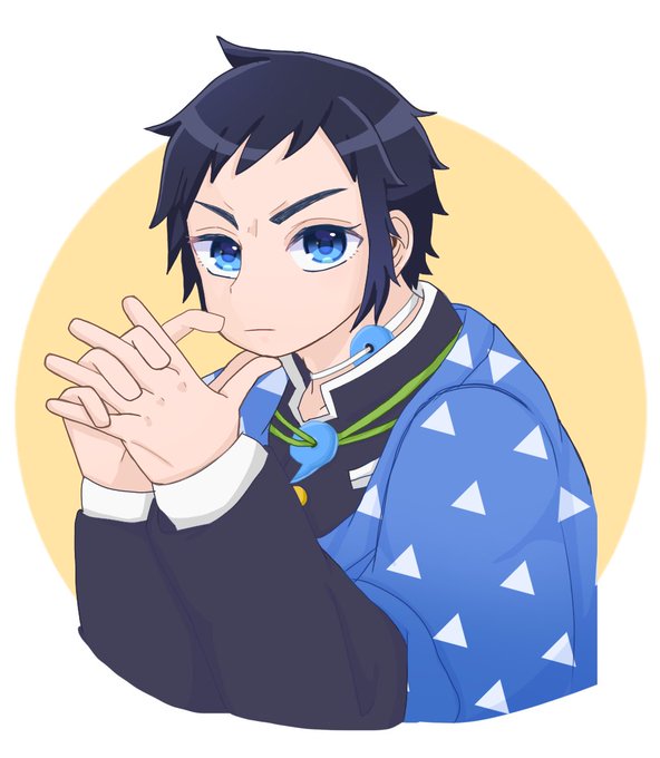 73さんがTwitterに投稿した獪岳(鬼滅の刃)のイラスト。