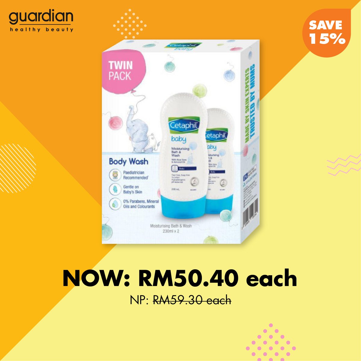 GuardianMYS's tweet photo. #GuardianMY #JomGuardian #GuardianOnline #GuardianSquad #GuardianPromo #StayAtHome #BabyCare #Baby #Promotion #Discount #Baby #Essential #EssentialKits #Contest #Instagram #Guardsianstarbaby2020 https://t.co/4anF9wDz5a