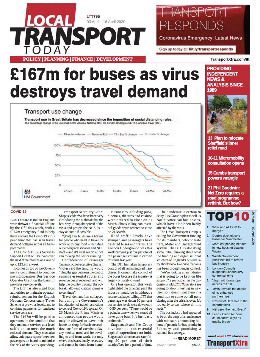 TransportXtra's tweet photo. The latest edition of Local Transport Today magazine has been made available as a free-to-view PDF
https://t.co/uLLMxY4ymG
#LTT #LocalTransportToday #TransportResponds https://t.co/NhKbClKpI2