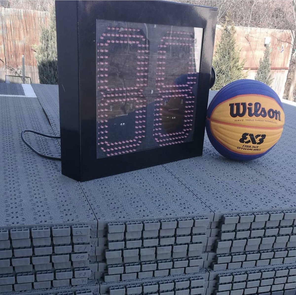 ShotTripl3's tweet photo. Stay strong, stay at home!
Summer will come and we'll play again...
.
Make your order at:
Info@tripl3shot.com
@FIBA3x3 @WilsonBasktball @Dossliweiqing 
#tripl3shot #tripleshot #all4basketball #basketball #basketballevents #flooring #wilson #enlio #sportcourt https://t.co/ffgpgLUOM4