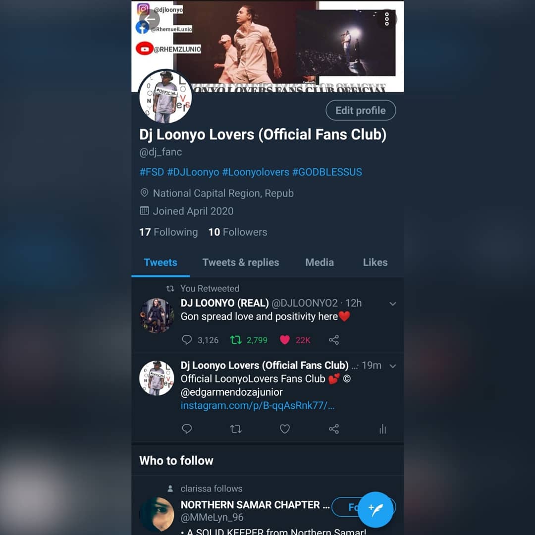 Dj Loonyo Lovers (Official Fans Club) tweet media