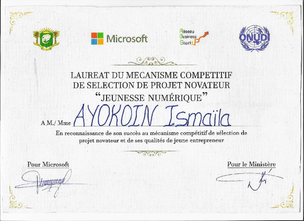 FondationJN's tweet photo. #startup de la semaine : #MAYACOM 

Depuis 2016, elle développe des solutions informatiques dans l’éducation et la communication numérique.
 CEO: @ismailaayokoin
https://t.co/U4QkdAGEvf 
contact@mayacom.ci 
+225 08 30 45 02.

#MENUPCI #ANSUT_CI #ARTCI #VITIB #AIGFCI #SNDI #ESATIC https://t.co/RCUDYI3ngl