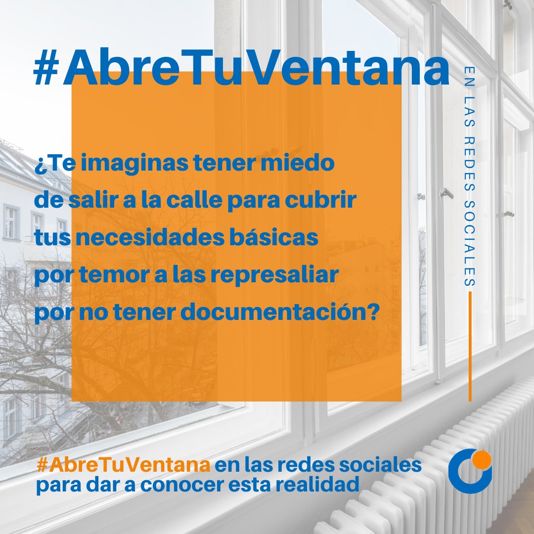 RiojaAcoge's tweet photo. Ante el confinamiento y alarma que vivimos, miles de personas migrantes en situación irregular temen salir para ir al supermercado o a la farmacia y cubrir sus necesidades básicas, por miedo a las represalias por no tener documentación #AbreTuVentana 👇https://t.co/1uguW29NPE https://t.co/z3k40kphjf