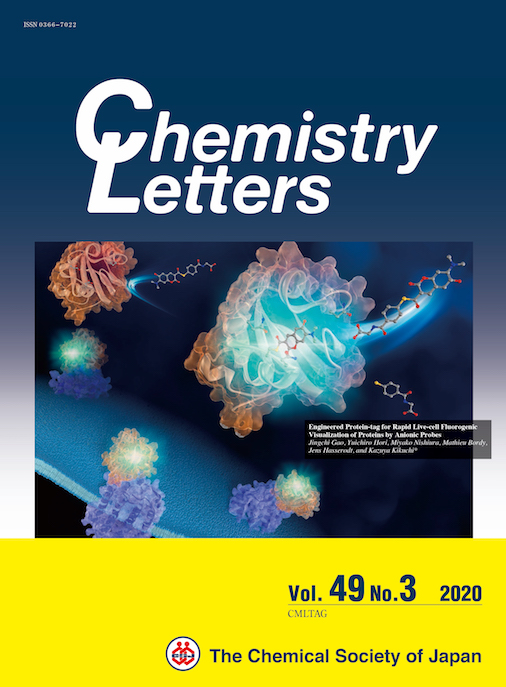 CSJjournals_jp's tweet image. [Editor’s Choice]
Protein engineering | Fluorescent probe | Live-cell imaging
Article by Prof. Kazuya Kikuchi @osaka_univ_e (Osaka University) is available as Open Access
#Proteintag #Fluorogenic #FluorescentProbe #ChemicalBiology

journal.csj.jp/doi/abs/10.124…