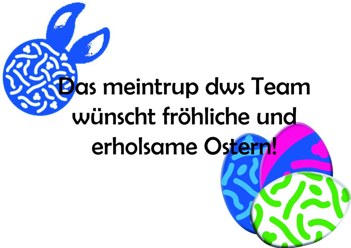 Ostergrüße von der Firma Meintrup DWS🐰 - mailchi.mp/e023a7de8cc5/o…