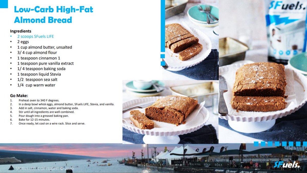 sfuelsgolonger's tweet photo. LCHF Almond Bread
https://t.co/VEnqzW2Trb
Being LCHF doesn't mean no bread. Next time you are craving fresh warm bread try this super quick loaf!
#sfuels #golonger #breakfast #lchf #ketorecipes #running #lunch #swimbikerun #ultrarunning #cycling #nutrition #dinner https://t.co/jX5TwApWbL