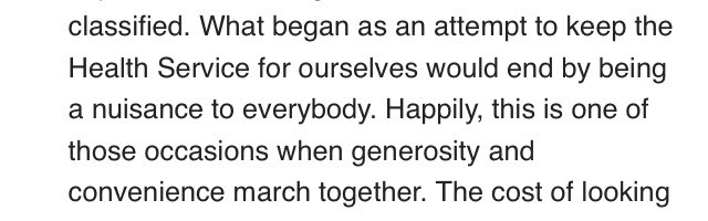 Bevan on why charging migrants for NHS use is a terrible idea