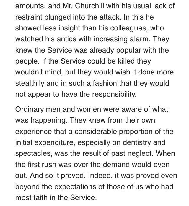 Bevan on the folly of blaming patients for “excessive” NHS use and “bottomless pit” arguments (and why Churchill was wrong)