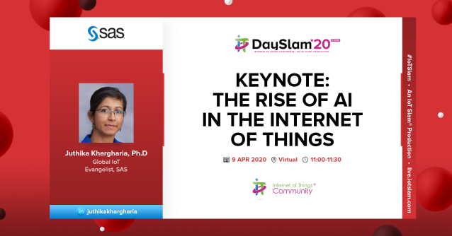 This Thursday is World #IoTDay - Check out this keynote: The Rise of #AI in the Internet of Things | IoT Slam® - <a href="/ThibautDemaret/">Thibaut Demaret</a> bit.ly/2Rnojt8