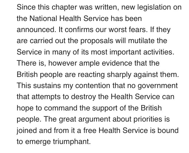 Bevan on how the ideological opponents of universal public healthcare never give up (but neither do we)