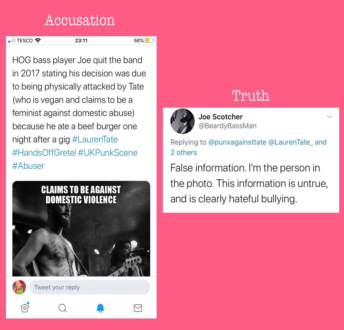 To finish the thread (thanks for reading) here are some screen shots to give you and idea of the accusations happening. There’s been hundreds over the past 5 years but here’s just a few from Sunday night as this person attempted to start a hate campaign  #endbullying. 