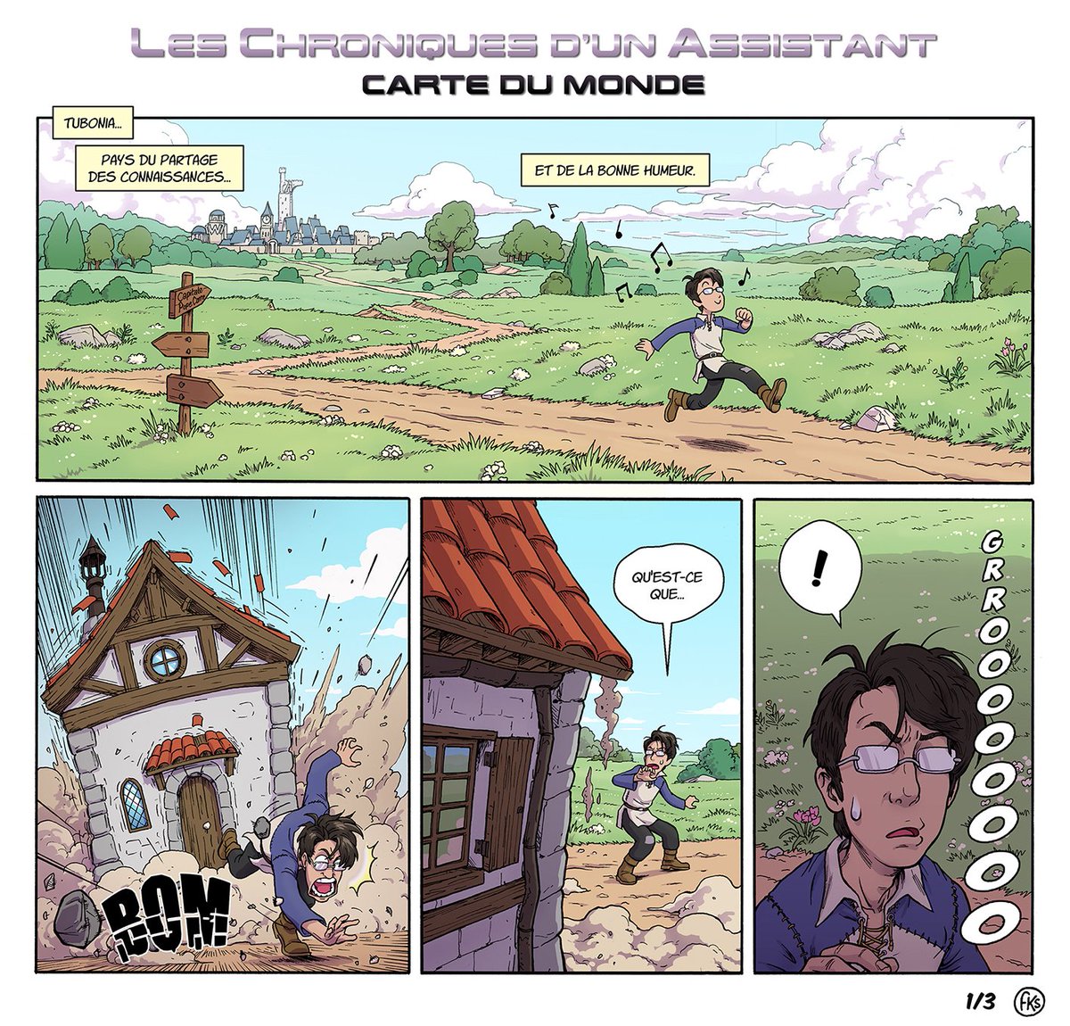 Florianksartist's tweet photo. Salut tout le monde !
On démarre un nouvel épisode des #ChroniquesDunAssistant ! Ce dernier se promène tranquillement dans Tubonia, lorsque soudain...!! 🏠
La suite du mystère samedi prochain ! 👋 https://t.co/RM3Eb99CEL