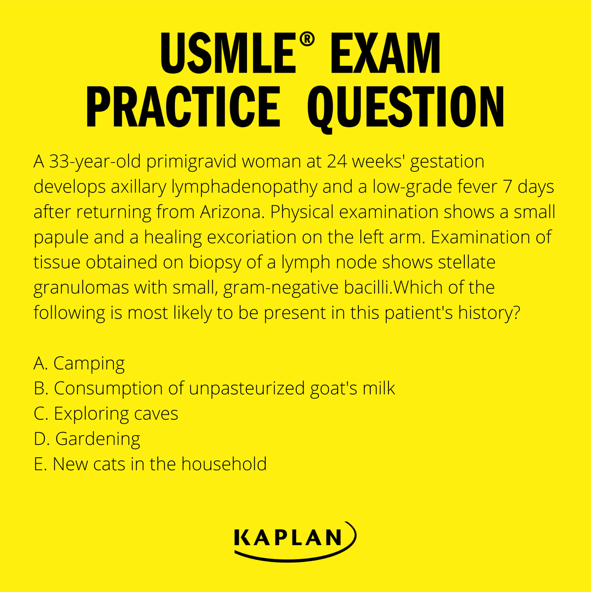 EgidaInt's tweet photo. Želite da znate kako ćete se snaći na USMLE Step 1? Pogledajte pitanja iz prakse:
#KaplanMedical https://t.co/7eepiDIwnY