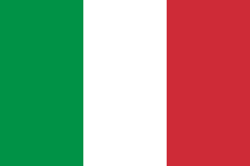 Italy. 6.5/10. The tricolour of green white and red has been in use in Italian flags since the 18th century, this version has been in use since 1946. In 2002 Italian officials realised the colours were not standardised and had to officially clarify the tones of each colour bar.