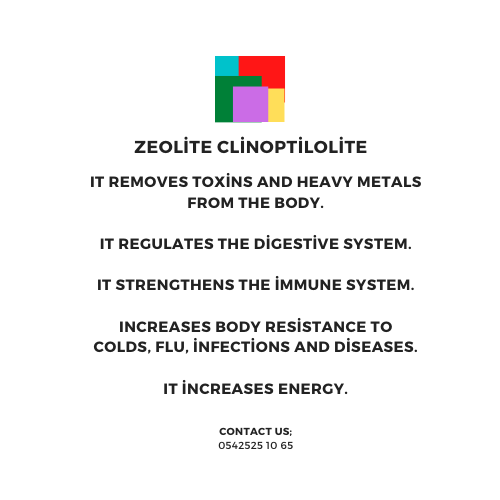 zeomec's tweet photo. ZEOLİTE CLİNOPTİLOLİTE 

#zeolite It removes toxins and heavy metals from the body.

#zeolite It regulates the digestive system.

#zeolite It strengthens the immune system.

#zeolite Increases body resistance to colds, flu, infections and diseases.

#zeolite  It increases energy. https://t.co/rnQtTTLz5q