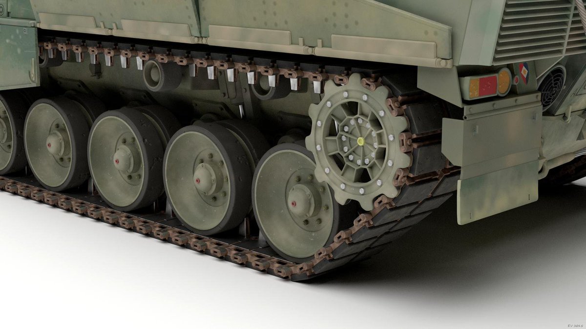 A short intro to front vs rear drive on tracked vehicles, off the back of some debates about front and rear engine layouts on future fighting vehicles. I'm no expert, but hopefully lays out the basics for those interested.  #miltwitter