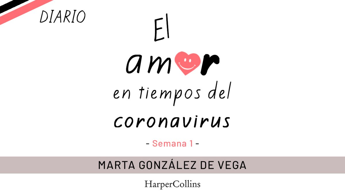 HarperCollinsIB's tweet photo. 📔 ¿El resultado del #confinamiento de @martagondevega, guionista de #PadreNoHayMásQueUno y autora/actriz de #DeCaperucitaALobaEnSoloSeisTíos? Un curioso #diario que recopilamos bajo el título #ElAmorEnTiemposDelCoronavirus. Lee ya la primera semana.👀👉 https://t.co/3Cg4e2isma https://t.co/dAjI5u0zYM