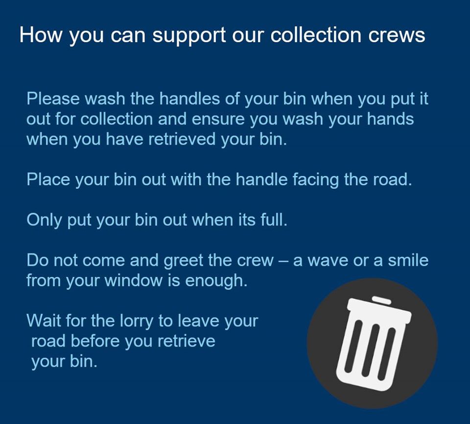 Our waste collection crews have received a lot of love over the past few weeks. We think they do an amazing job! Here is what you can do to help support them.
