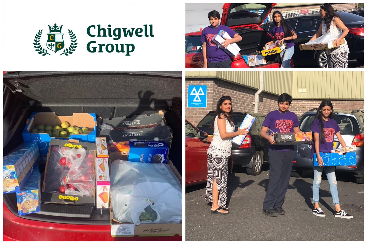 In these difficult times it’s heartwarming to see first hand how local communities are coming together to help people in need. Yesterday essential food was delivered to Chigwell Group’s head office and today we will be delivering it to #NHS centres in the area #coronavirus
