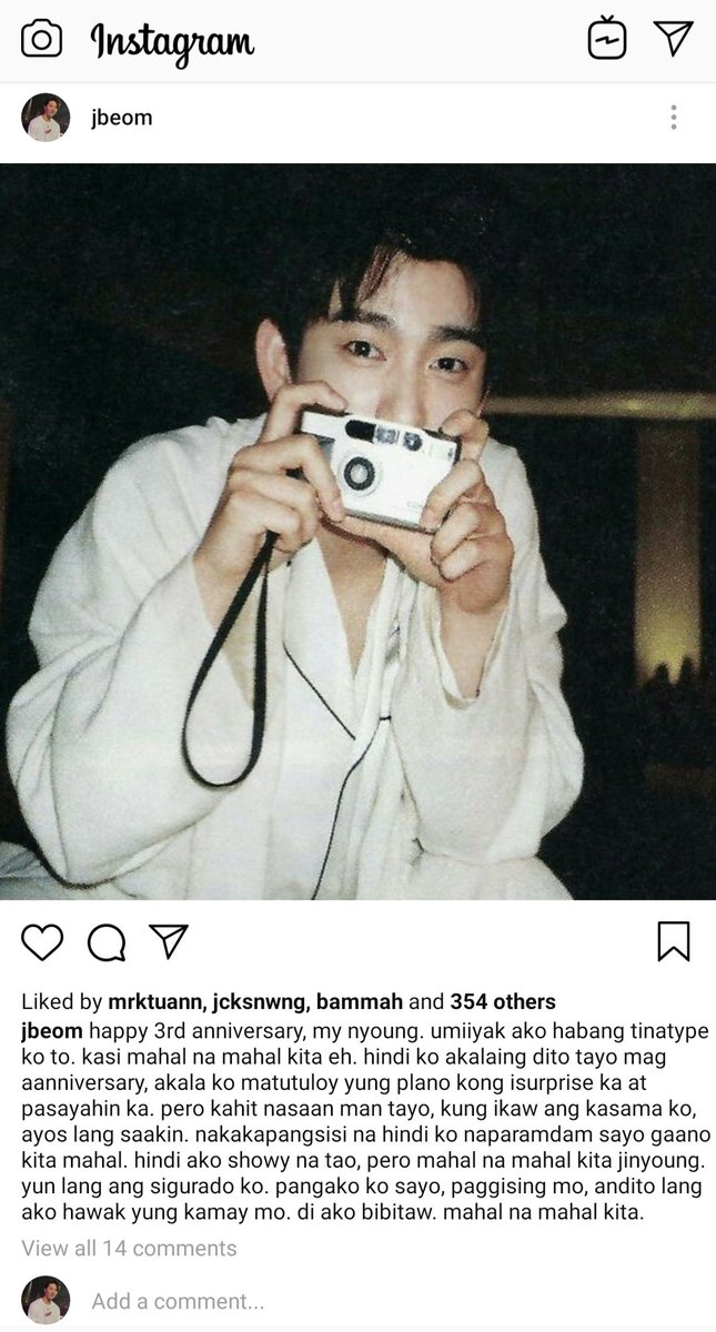 50. bati ni Jaebeom sa ig