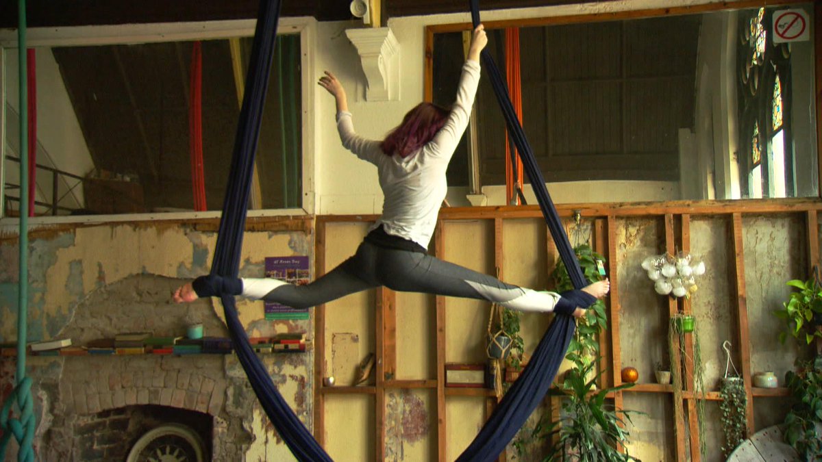As #65RosesDay takes place on April 10th we see how a graceful art form encompassing acrobatics &amp; dance can be good for someone living with Cystic Fibrosis at Ariel Cirque Studio, Dublin on #RTENationwide Wed 8th April <a href="/RTEOne/">RTÉ One</a> 7pm &amp; RTE+1 8pm <a href="/rte/">RTÉ</a> <a href="/cf_ireland/">CF Ireland</a>  <a href="/HealthyIreland/">HealthyIreland</a> RT