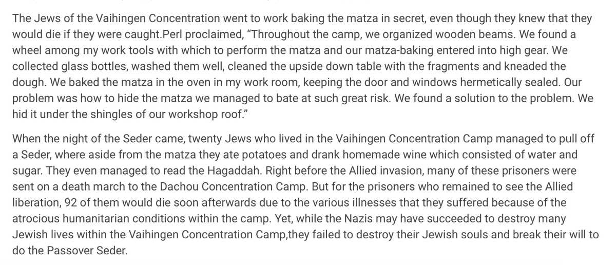 The key theme is ‘freedom’. The magic of a seder is that the theme resonates differently in every place and time. During the Holocaust, even in the death camps, seders were held, matza (flat bread) was eaten. I cannot even imagine what the meaning of ‘freedom’ was to them