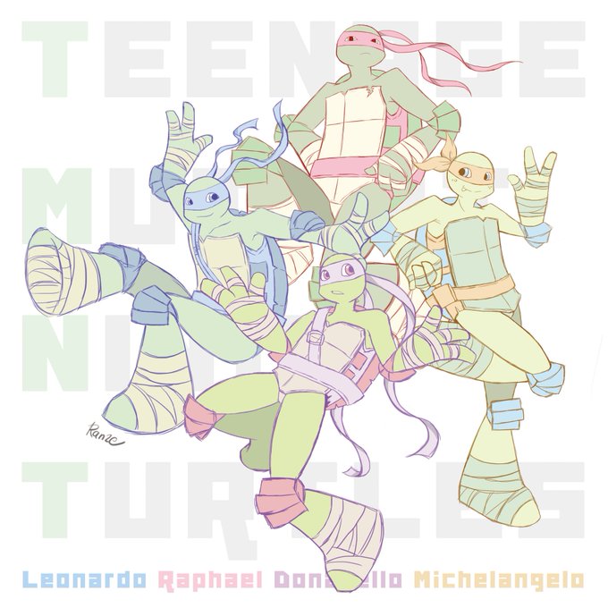 Tmnt2のtwitterイラスト検索結果 古い順