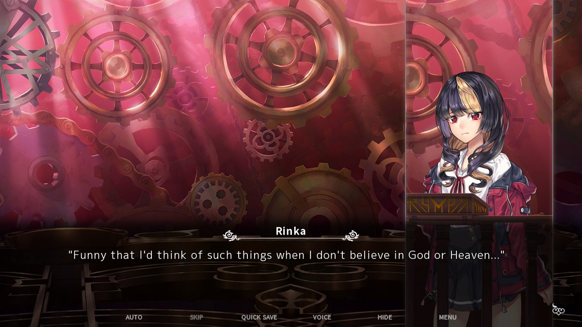 honestly? yeah rinka you kinda dumb for saying that in your circumstances