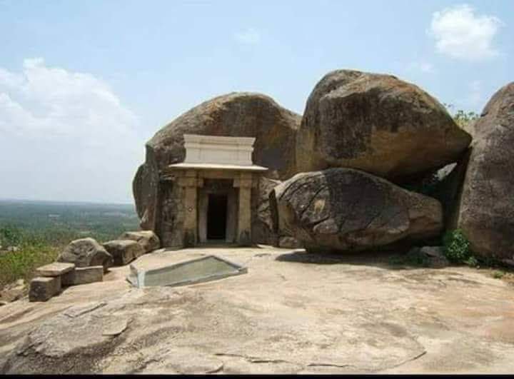 According to Jain traditions, Chandragupta abdicated, converted to Jain religion and emigrated south with his guru Bhadrabahu, where he committed ' Sallekhana' and died after a few years.Image of samadhi of Chandragupta Maurya at Srvana-Belagola, Karnataka.