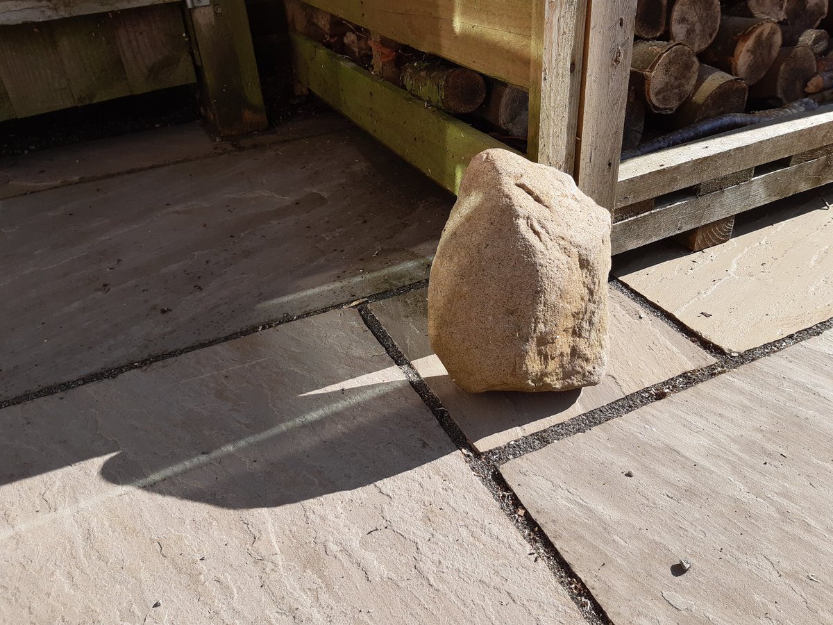 tarporleycubs's tweet photo. Shadows are back!! The #WeatherStone has spoken.... today will be a good day! 

#HomeCubbing Camp 2020 https://t.co/o2OSZ6lEnZ