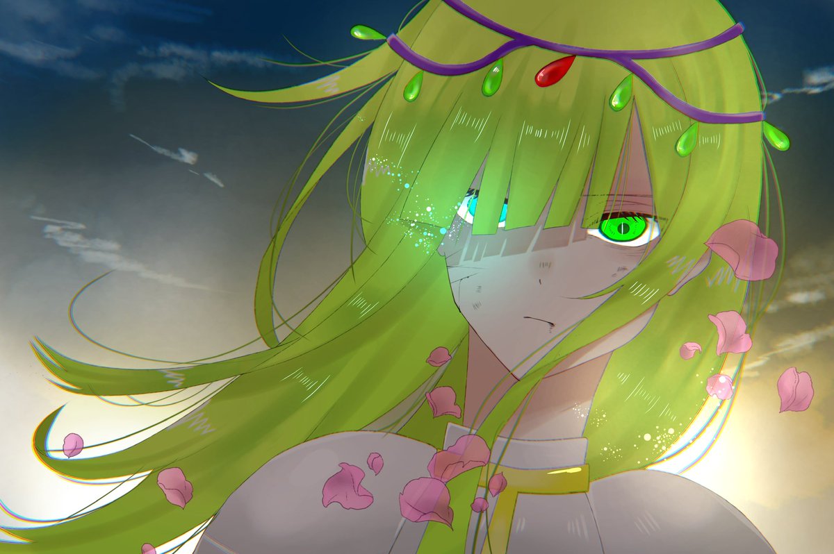 ジークさんの遺伝子を感じさせるヒルダちゃん こおりのイラスト ジークさんの遺伝子を感じさせるヒルダちゃん こおりのイラスト