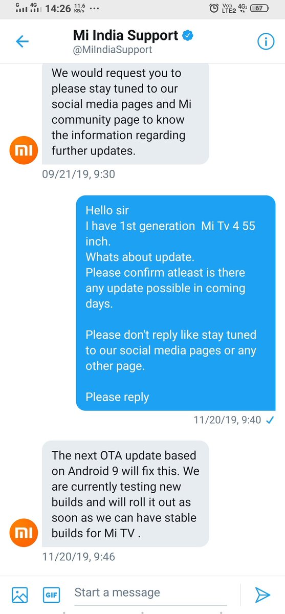 amitrajmth's tweet image. @manukumarjain @MiTVIndia @laurelsudeep @XiaomiIndia @MiIndiaSupport 

What&apos;s about  MI TV 4 55 1st MI TV update. 
#MiTV 
#MITV455
#PatchWall 
#PatchWall3 
#AndroidTV