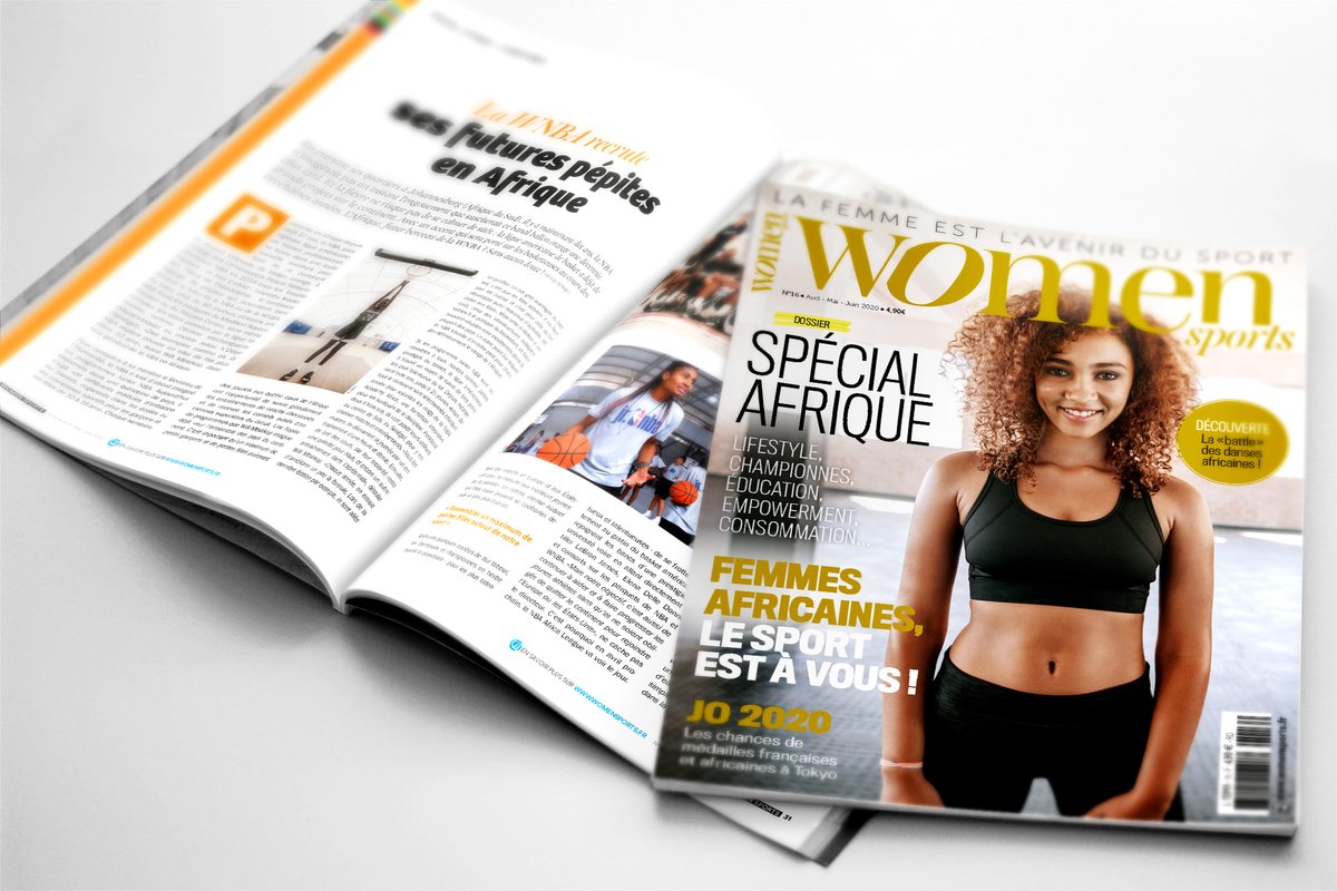 WomenSports_fr's tweet photo. Besoin de lecture pendant ce confinement ? Le dernier #WOMENSPORTS magazine saura vous distraire 😉
Au sommaire : des sujets feelgood #femmes et #sport, des conseils #lifestyle, des enquêtes #sportfeminin, des idées #food, des avis pratiques…. #WS16 ➡️ https://t.co/pKkbNI6pUD https://t.co/910pI3Qznd