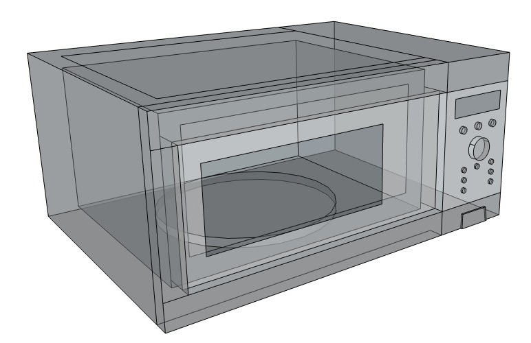 FHSDTEngineeri1's tweet photo. Why not try SketchUp 3D modelling software (free) https://t.co/UNTCHoEBjz. An excellent 3D model of a microwave by Emily! https://t.co/fGwIHRBG5x