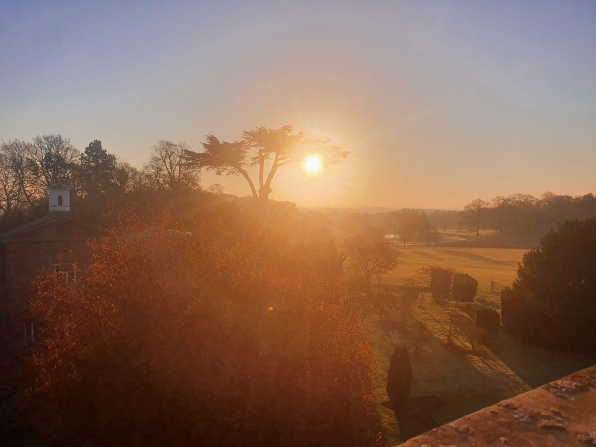 As the Events Team are currently all working from home, the Starkey family have returned to Norwood Park to take care of the House and create even more memories. We are all counting down the days until we get to witness these stunning sunrises as we arrive at work, once again.