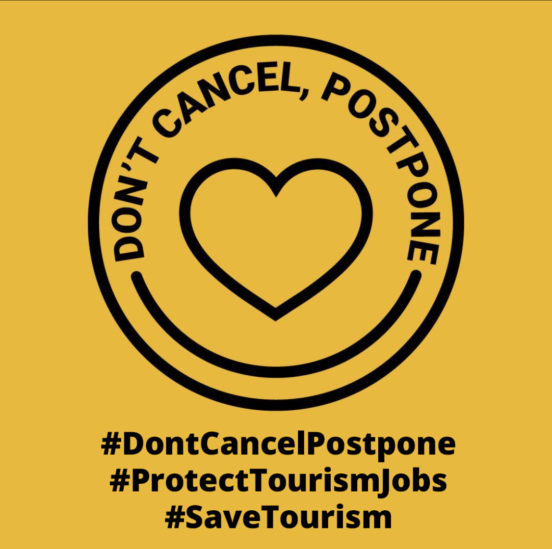 Although the message is #StayAtHome Britons can do their bit this Easter 

#DontCancelPostpone #ProtectTourismJobs