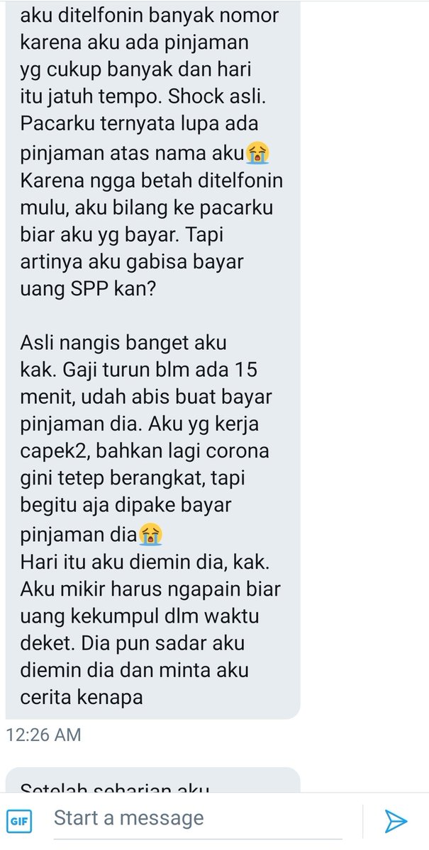 Pengalaman pacaran dg cowo lintahDiporotin sampe mampusA thread dr kawan twitterKasi support guys biar bisa sadar n lepas dr jampi2 cowo pelit tidak berguna itu