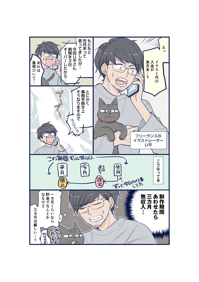 【PR】フリーランス支援サービスの漫画を描きました!期間限定で、新型コロナウイルスの影響を受けるフリーランサーへの支援施策も行っているそうです
#PR #フリーナンス #個人事業主 #フリーランス
https://t.co/4HNe51NbxC 