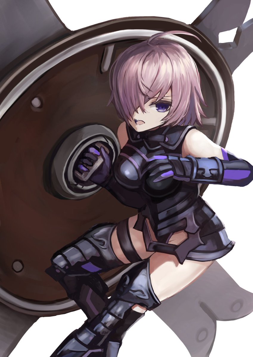 マシュ・キリエライト(Fate) 「マシュ
#FateGO #FGO 」|さんしのイラスト