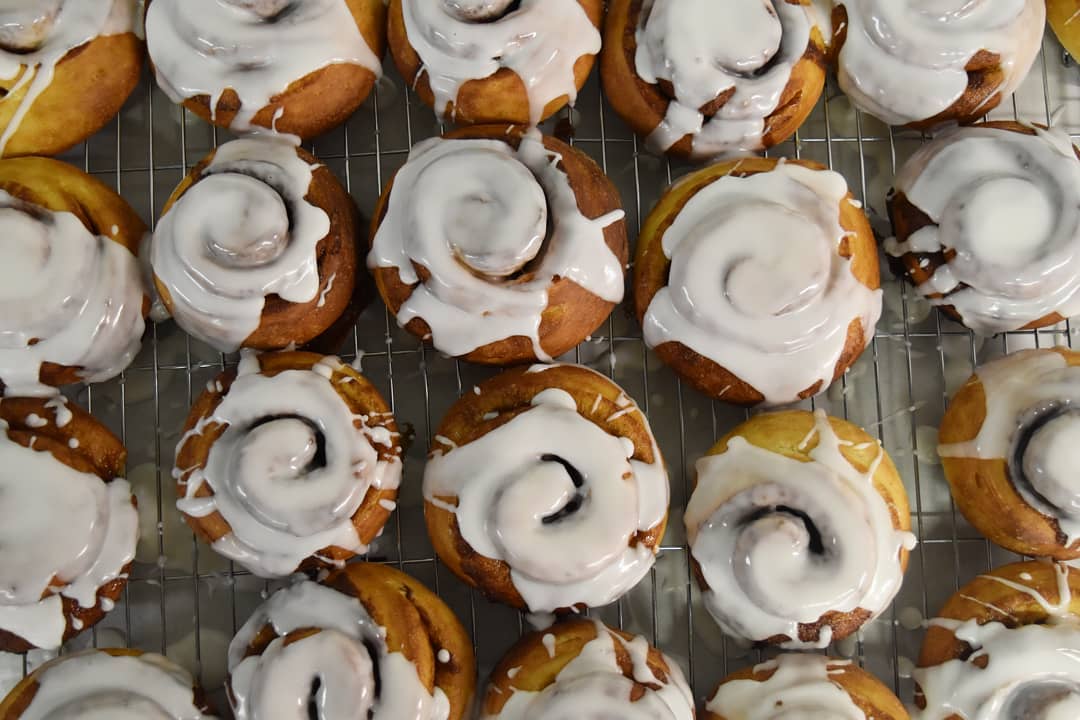 Last call for <a href="/Artisan__Bread/">Geoff's - Real Artisan Bread</a> orders! The cut off is 4pm today (Wed) for delivery or pick up on Sat. 
Sourdough, cinnamon swirls, pretzels and other goodies in stock. Perfect for the Easter weekend and paired with a nice pint of our tap beer! 🍞🥨🍻☀️🙌 mkbiergarten.co.uk/web-shop