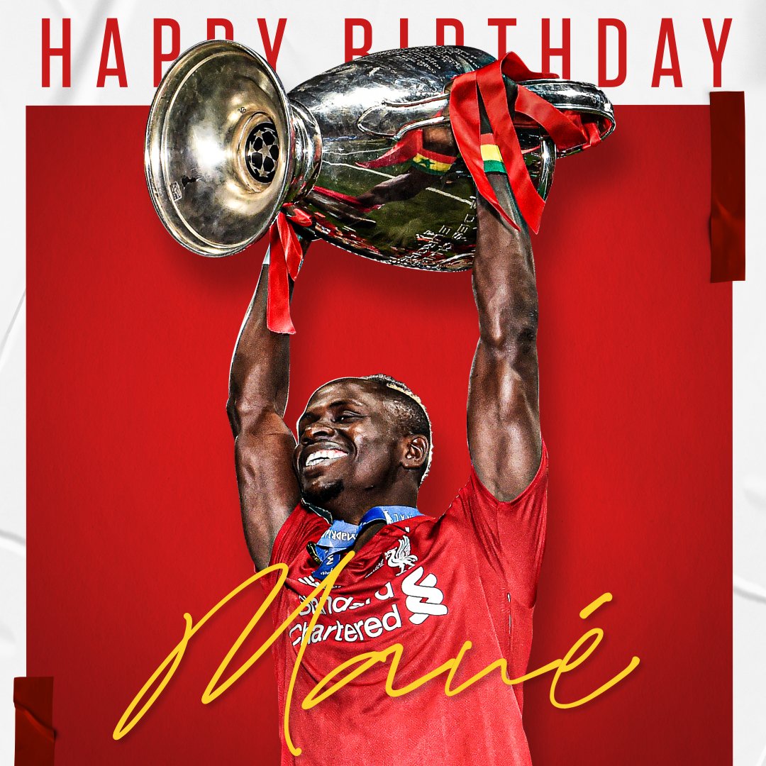 Happy birthday, Sadio 🥳
