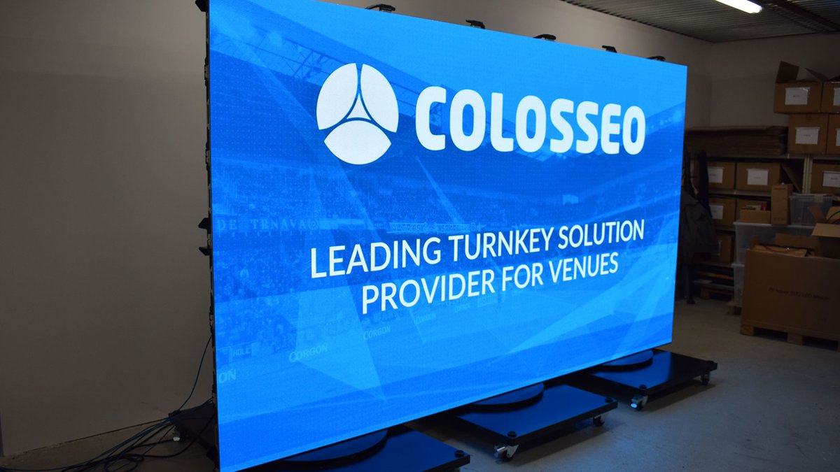 ColosseoEAS's tweet photo. Despite Corona, we try harder! We are proud to introduce the brand new Colosseo Vision LED Backdrop Wall - modular, mobile, easy to use, folding LED panel with fine pitch density, provided in durable transport cases.
https://t.co/flmKfzizlO

#events #sports #exhibitions #LED https://t.co/Y3fTDEJLFe